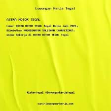 Lowongan penjaga malam ijazah smp di tegal. Loker Tegal