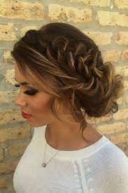 Braided Updo With Face Framing Pieces Smoky Eye A Gorgeous Classy Wedding Day Look Hair Makeup By Goldp Bridesmaid Hair Updo Hair Upstyles Hair Styles
