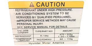 Maybe you would like to learn more about one of these? Check The Label Before Replacing A C Refrigerant