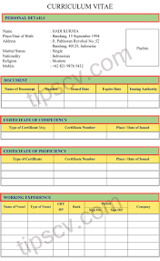 Download Contoh Cv Pelaut Doc Pdf Cv Kreatif Lautan Pendidikan