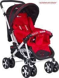 Bordo Luks 309 A1 Cift Yonlu Bebek Arabasi Kirmizi Siyah Bebek Arabasi Bebek Bebek Arabalari