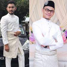 Baju nikah nikah outfit bridal designs wedding inspiration wedding hijab styles wedding dresses dream dress groom suit wedding. 30 Ide Putih Baju Melayu Nikah Lelaki Jm Jewelry And Accessories