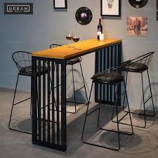 Create the ideal entertaining setting with bar, pub & bistro tables from arhaus. Liam Modern Rustic Wooden High Bar Table Stool Furniture Tables Chairs On Carousell