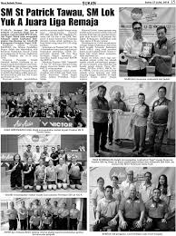 St john ambulans taekwando persatuan permainan badminton bola baling bola jaring bola keranjang bola sepak diabola futsal hoki kelab catur kriket ping pong softball tennis. Blog Koleksi Akhbar Pendidikan New Sabah Times Sm St Patrick Tawau Sm Lok Yuk A Juara Liga Remaja