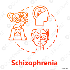 The link between mental illnesses and city life has been seen for quite some time now, and if you are a city dweller,. Schizophrenie Konzept Ikone Psychose Mit Halluzinationen Wahnsinn Schizophrene Storung Stock Vektorgrafi Crushpixel