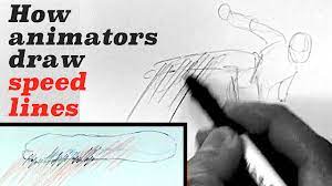 Which is the second line of the speed line? How To Draw Motion Blur Using Speed Lines Japanese Anime Manga Youtube