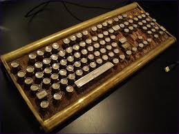 Love The Style Of This Steampunk Keyboard Keyboard Steampunk