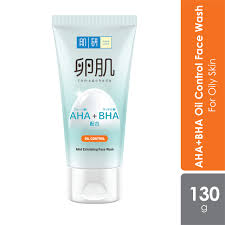 This wash thoroughly cleanses, hydrates and exfoliates with hyaluronic acid, salvia sclarea extract and biodegredable jojoba beads. Hada Labo Aha Bha Oil Control Face Wash 130g Alpro Pharmacy