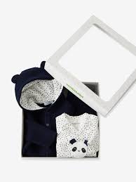 Memory journals are also an amazing gift that lets recollect the baby's first life events. 3 Piece Outfit Gift For Newborn Babies Dark Blue Baby