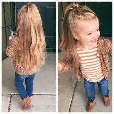 Apparently, a blunt lob is the first thing that comes to mind, but there is always a room for correctly placed layers. Half Up Half Down Hair Little Girl Hairstyles Easy Little Girl Hairstyles Cute Little Girl Hairstyles Little Girl Haircuts