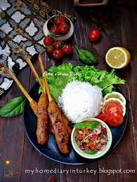Balinese Satay Lilit With Sambal Matah Raw Lemongrass Chili Relish Lemongrass Chicken Recipe Bbq Recipes Satay