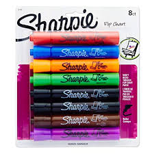 Sharpie 22480pp Flip Chart Markers Bullet Tip Assorted Colors 24 Markers