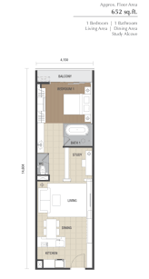 Fully furnished/semi furnished dekat lrt. Starproperty