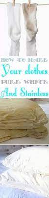 Here S How To Whiten Clothes Without Bleach Laundry Just Got So Much Easier Make Sure Your White T How To Whiten Clothes Diy Cleaning Products Cleaning Hacks