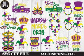 Download Mardi Gras Bundle Svg Cut File By Svgsupply Thehungryjpeg Com