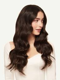 Flip in human hair extensions classic remy human hair human hair extensions halo extensions women's medium brown. Clip In Hair Extensions Dark Brown Color 2 160 Grams