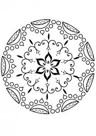 Étoiles et motifs chevrons composent ce joli. Coloriage Mandala Fleurs Les Beaux Dessins De Meilleurs Dessins A Imprimer Et Colorier Coloriage 19