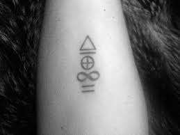 Tattoo Totem Pole Spiritual Law Of Intuition Element Fire Symbol Earth Infinity Sign Sign Of Equality Meanin Korperkunst Tatowierungen Spirituelle Tattoos