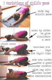 Pin Now Practice Child S Pose Later Wearing Lululemon Top Similar Teeki Pants Using Hugger Mugger Bolster Kids Yoga Poses Yoga Postures Kid Poses