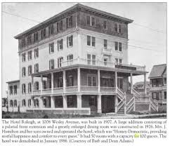 1907 1986 Hotel Raleigh 1008 Wesley Ave Ocean City Nj Ocean City Family Resorts