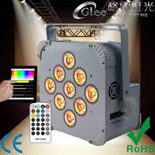 China 9 18w Rgbwa Uv 6in1 Led Battery Powered Wireless Dmx Uplighting China Battery Powered Lighting Battery Led Uplighter