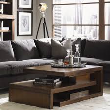Lexington Cascade Cocktail Table Very Cool Multilevel Coffee Table Living Room Table Rugs In Living Room Coffee Table