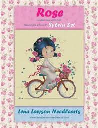 Cross stitch flowers cute dragons embroidery cross stitch cross stitch projects ideas. Rose Sylvia Zet Cross Stitch Pattern Embroidery Patterns By Lena Lawson Needlearts