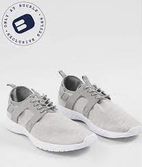 Hey Dude Axel B Stretch Sneaker Men S Shoes In Grey Buckle