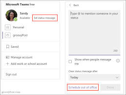 Apr 06, 2021 · until microsoft teams or microsoft 365 gives us an easier way to change our profile picture, this is the best way to do it self service. How To Set Up An Out Of Office Message In Microsoft Teams