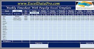 Maximum salary wage limit for calculation of employee compensation? Download Weekly Timesheet With Payslip Excel Template Exceldatapro