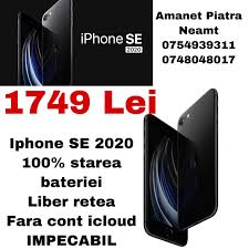 Willkommen auf der startseite ihrer raiffeisenbank i. Iphone Se 2 0 2 0 Super Pret Amanet Piatra Neamt Facebook