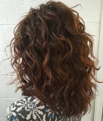 Mid Length Curly Layered Haircut Thick Wavy Hair Natural Wavy Hair Haircut For Thick Hair