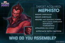 Carnage you have to purchase for real money in support bios · nemesis re 2345. Mephisto S Fiendish Reign Has Marvel Future Fight Facebook