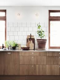 Concrete Floor And Wooden Cupboards Coco Lapine Design Wooden Kitchen Cabinets Wood Kitchen Cabinets Modern Kitchen