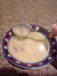 Using The Christmas Ham Bone Makes You Feel Good Potato Soup Recipe Food Com Recipe Best Potato Soup Potato Soup Ham Bone Potato Soup