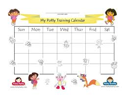 Dora Potty Training Chart Ready To Potty