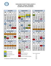 ¿cuándo son las vacaciones según la sep? 2018 Calendar Miami Dade 2019 New Year Images