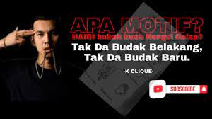 Lama sudah tak bertemu, bertemu sekali meminum jamu. Viral K Clique Bukak Buah Kongsi Gelap Apa Motif