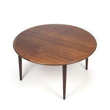 Moes home collection optic coffee table. Vintage Round Danish Teak Coffee Table Retro Studio