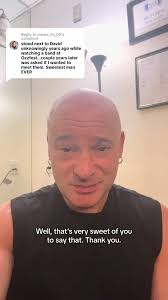 Replying to @mama_rhi_00 Very sweet of you to say that, thank you 🙏  #disturbed #commentreply #thankyou #livemusic #ozzfest