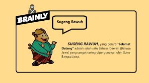 Salah satu ciri khas dari rumah adat suku sunda ini adalah adanya tangga yang disebut dengan golodog. Suku Bangsa Nama Bahasa Daerah Nama Rumah Adat Nama Tarian Daerah Dan Nama Pakaian Daerah Brainly Co Id