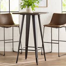 Griffin 22 reclaimed wood wine console $ 999; Williston Forge Leonardson Bar Height Dining Table Reviews Wayfair