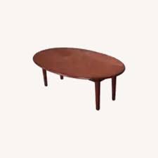 This table carries the serial number # 1 of the model t347 c. Kittinger Coffee Table Aptdeco