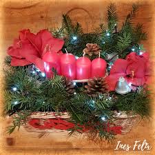 Weihnachtsgesteck Fur Draussen Mit Kunstlichen Amaryllis Weihnachtsgestecke Weihnachtsdeko Hauseingang Weihnachtsdekoration