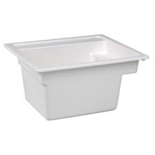 fiberglass self rimming multitask sink