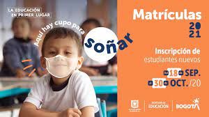 Solicitud de ratificación de matrícula. Cupos Escolares En Colegios Oficiales Para 2021 Bogota Gov Co