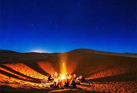 In function of the arrival time, this tour begins after a quiet lunch. 2 Nights Camel Trekking Merzouga Erg Chebbi Desert Morocco