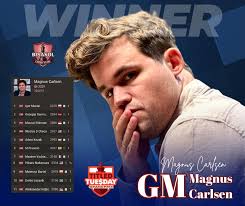 Congratulations to Magnus Carlsen