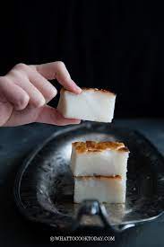 Bingka Tepung Beras Baked Rice Flour Coconut Cake Dairy Free Cake Recipe Desserts Dessert Recipes