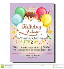 2nd Birthday Party Invitation Card Novocom Top